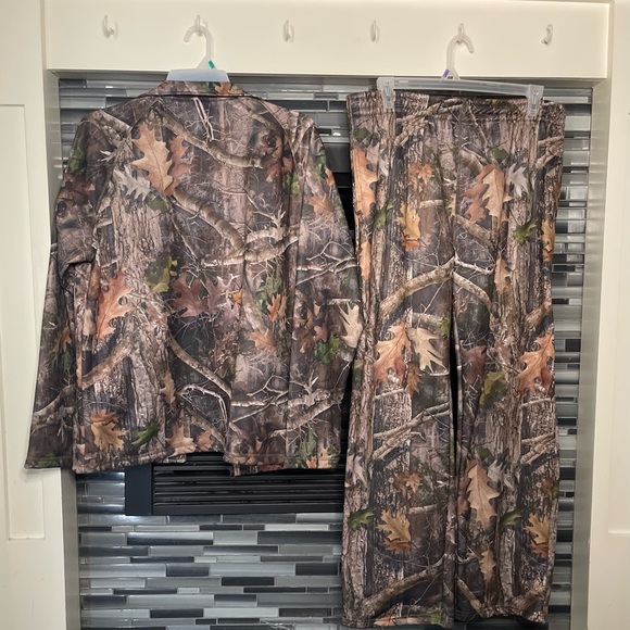 Ridge Hunter Men's Woodland Camo Jacket / Pants Combo Size XL - Picture 3 of 9
